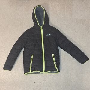 Size 7/8 Eddie Bauer Boys Reversable Winter Coat